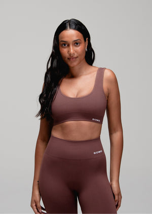 Top Ease Seamless Marrom