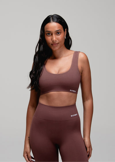 Top Ease Seamless Marrom
