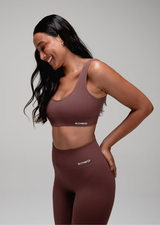 Top Ease Seamless Marrom