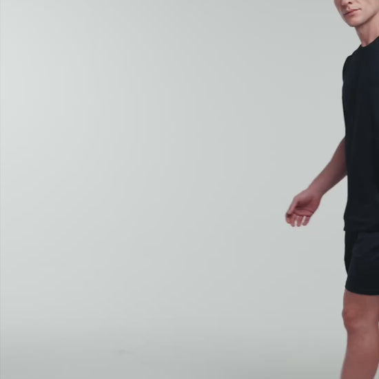 Camiseta Masculina Preto Com Costas Brancas - SOWD — vídeo