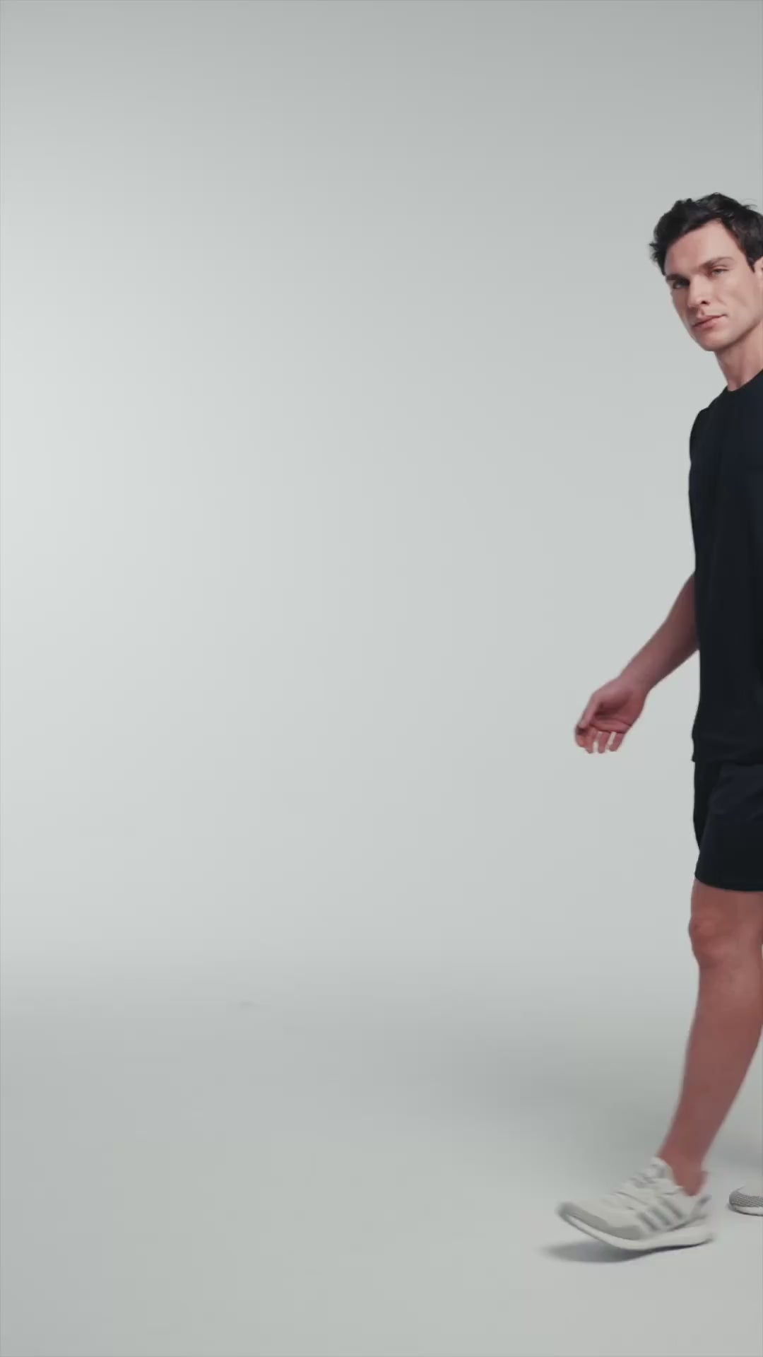 Camiseta Masculina Preto Com Costas Brancas - SOWD — vídeo